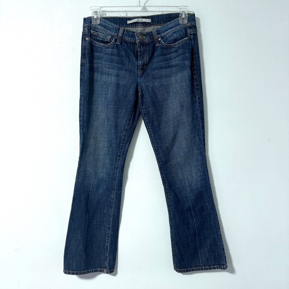 Joes Jeans Provocateur Bootcut Dark Wash Blue Denim Womens Size 30 Low Rise